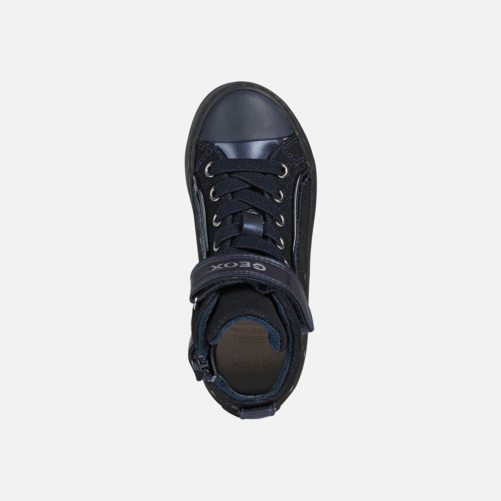 Tenis Geox Menina Azul Marinho - Kalispera - BTRPM3849